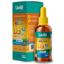 Vitamina D3 K2 Infantil 600 Doses 20ml - Uvits Vitamina D3 K2 Infantil 600 Doses 20ml - Uvits