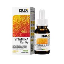 Vitamina D3 + K2 Líquida Sabor Limão (20ml) Dux