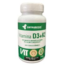 Vitamina d3 k2 mkt7 catalmedic 120caps catalvit