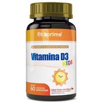 Vitamina D3 Kids Fitoprime 60 Cápsulas Mastigáveis Sabor Frutas Silvestres