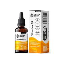 Vitamina D3 Menta 30ML Rica em Vitaminas Essenciais Ocean Drop
