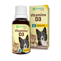 VITAMINA D3 - Suplemento Vitamínico Para Cães e Gatos - 20ML-Botupharma