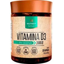 Vitamina D3 Ultra Concentrada 2000 Ui 120 Cáps - Nutrify Vitamina D3 Ultra Concentrada 2000 Ui 120 Cáps - Nutrify