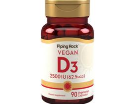 Vitamina D3 Vegana 2500ui 90 Capsulas Vegetais Importado