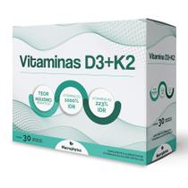 Vitamina D3 + Vitamina K2 (MK7) 30 cápsulas - Macrophytus