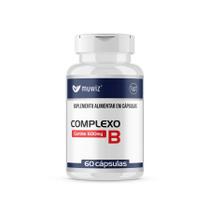 Vitamina do Complexo B 500mg 60 Cápsulas - Muwiz