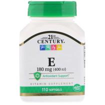 Vitamina E 180mg 21 St Century 110 Softgels - 21ST Century