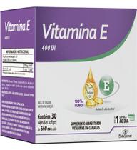 Vitamina E 400 UI com 30 cápsulas - Bella Forma