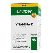 Vitamina E 400 UI Lavitan com 30 cápsulas Vitamina E 400 UI Lavitan com 30 cápsulas