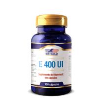 Vitamina E 400 UI Vitgold 100 cápsulas