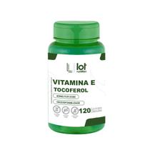 Vitamina E 400mg 120 cápsulas Antioxidante Natural Pele Saudável