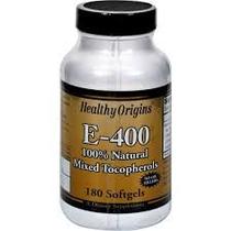 Vitamina E 400UI C/ Tocopherols (360 Sgels) Healthy Origins Vitamina E 400UI C/ Tocopherols (360 Sgels) Healthy Origins