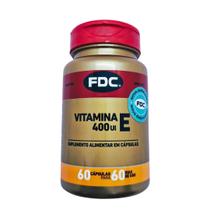 Vitamina E 400ui Fdc Com 60 Cápsulas Importada Eua Vitamina E 400ui Fdc Com 60 Cápsulas Importada Eua