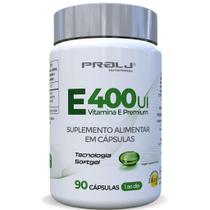 Vitamina E 400UI Premium Proji Softgel 90 Cápsulas Uso Diário Vitamina E 400UI Premium Proji Softgel 90 Cápsulas Uso Diário