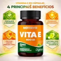 Vitamina e 60 cápsulas 400mg dynlab Vitamina e 60 cápsulas 400mg dynlab