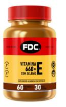 Vitamina E 660ui Com Selênio 60 Cápsulas Fdc Importada