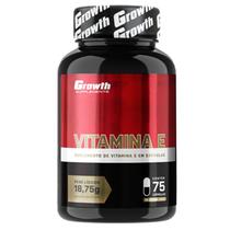 Vitamina E 75 Cápsulas Original Growth - Growth Supplements