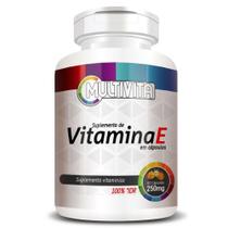 Vitamina E Concentrada - Cápsulas De 250Mg - 01 Pote - Multivita