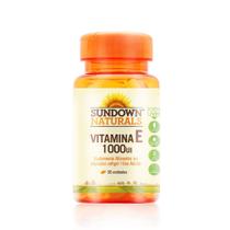 Vitamina E Sundown 1000UI 30 Cápsulas - Sundown Naturals