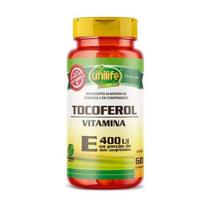 Vitamina E Tocoferol 60 Cápsulas 1000mg 400 Ui- Unilife