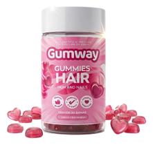 Vitamina em goma para cabelos pele e unhas GumWay 30UN Vitamina Goma Cabelos Pele Unhas Suplemento Gumway 30un Framboesa