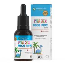 Vitamina em Gotas Vita Rex Foco Kids Sabor Morango 30ml