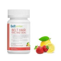 Vitamina hair nail and skin belt limonada com morangos - 9696 - Belt Nutrition