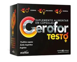 Vitamina Homem & Mulher Gerofor Testo Com 60Caps - Ecofitus