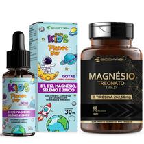 Vitamina Infantil Foco Kids Gotas Magnesio Treonato Com L Tirosina Ecomev Vitamina Infantil Foco Kids Gotas Magnesio Treonato Com L Tirosina Ecomev