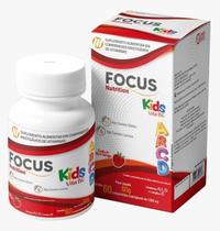 Vitamina Infantil Focus Nutrition Kids Morango 1000Mg 60 Comprimidos Mastigáveis Vitamina Infantil Focus Nutrition Kids Morango 1000Mg 60 Comprimidos Mastigáveis