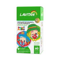 Vitamina Infantil Lavitan Kids Mastigavel 60cp