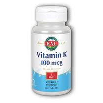 Vitamina K 100 comprimidos da Kal (pacote com 2)