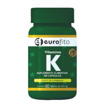 Vitamina K 500Mg 60 Cápsulas Eurofito