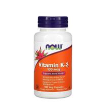 Vitamina K2 100 MCG - 100 cápsulas Now Foods - Now Foods