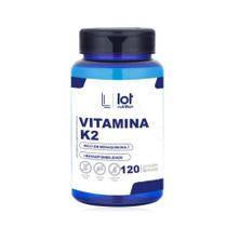 Vitamina K2 125mcg 120 cápsulas Ossos e Articulação Cálcio Direcionado