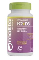Vitamina K2 149mcg + D3 2000UI - 60 cápsulas Maltta Duom Vitamina K2 149mcg + D3 2000UI - 60 cápsulas Maltta Duom