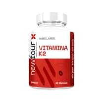 Vitamina K2 500mg 60 cápsulas New Four Sem sabor Sabor:Sem sabor Vitamina K2 500mg 60 cápsulas New Four Sem sabor Sabor:Sem sabor