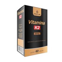 Vitamina K2 - 60 Cáspulas - Gold Lab - GoldLab