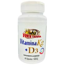 Vitamina K2 + D3 60 Cápsulas - Rei Terra Vitamina K2 + D3 60 Cápsulas - Rei Terra