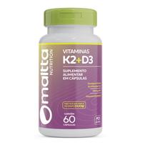 Vitamina K2 + D3 Maltta Nutrition 60 cápsulas