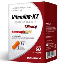Vitamina k2 menaquinona 125mcg 60cps maxinutri