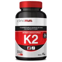 Vitamina K2 Menaquinona-7 Mk-7 65Mcg Por Cápsula 30 Cápsulas