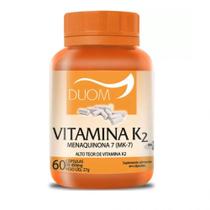 Vitamina K2 Menaquinona 7 Mk-7 Duom com 60 Capsulas