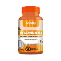 Vitamina K2 Menaquinona MK-7 com 60 Cps - Duom