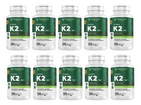 Vitamina K2 Menaquinona Mk7 120 Capsulas 10 Frascos Atacado - Sem sabor Vitamina K2 Menaquinona Mk7 120 Capsulas 10 Frascos Atacado - Sem sabor
