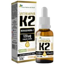 Vitamina K2 MK-7 Gotas 20ml Alta Absorção - Flora Nativa Vitamina K2 MK-7 Gotas 20ml Alta Absorção - Flora Nativa
