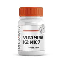 Vitamina K2 Mk7 100mcg 60 Cápsulas 60 Doses Recover Farma