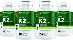 Vitamina K2 Mk7 480 Cápsulas Menaquinona 7 4x 120 caps 500mg