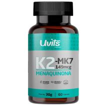 Vitamina K2 Mk7 60 Caps 149mcg Por Cáps - Uvits