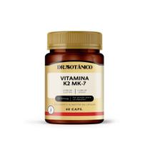 Vitamina k2 mk7 60 capsulas sorfgels 150mcg dr botanico